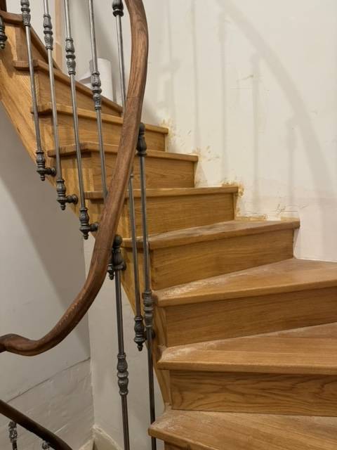Escalier à l'anglaise en Chêne sur Bordeaux Centre